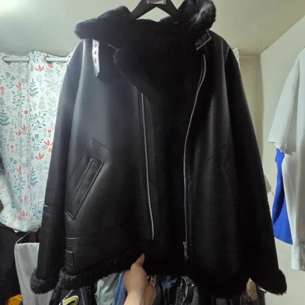 [BUNJANG] Dopejason Shearling Jacket / 도프제이슨 무스탕