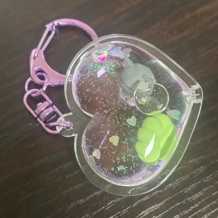 [BUNJANG] Sanrio Kuromi Water Keychain / 산리오 쿠로미 워터 키링
