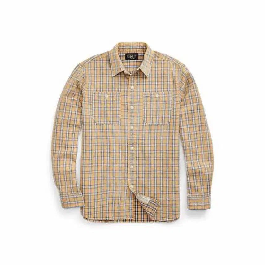 [BUNJANG] RRL Plaid Workshirt / [M] 더블알엘 플래드 워크셔츠