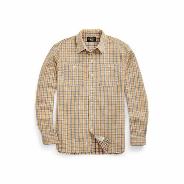 [BUNJANG] RRL Plaid Workshirt / [M] 더블알엘 플래드 워크셔츠