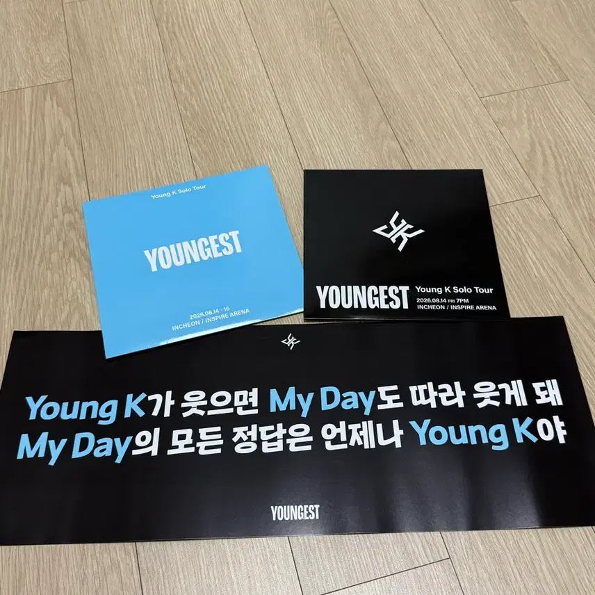 [BUNJANG] Young K Solo Concert First Day Admission Gift + My Day Gift Set / 영케이 솔콘 첫콘 입장기프트+마데기프트