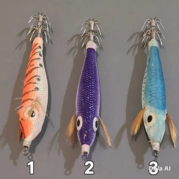 [BUNJANG] Keimura Dragon Glow-in-the-Dark Floating Squid Jigs / 케이무라 드래곤 야광 수평 에기 문어 쭈꾸미 한치 오징어 갑오징어