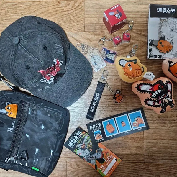 [BUNJANG] Chainsaw Man Exhibition & Cinema Merchandise Bundle / 체인소맨 전시회, 영화관 굿즈 일괄로 팝니다 (택포)