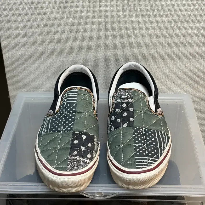 [BUNJANG] Vans Anaheim Quilting Patchwork Sneakers / [270] 반스 애너하임 퀄팅 패치워크