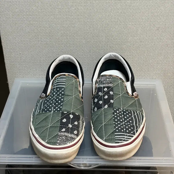 [BUNJANG] Vans Anaheim Quilting Patchwork Sneakers / [270] 반스 애너하임 퀄팅 패치워크
