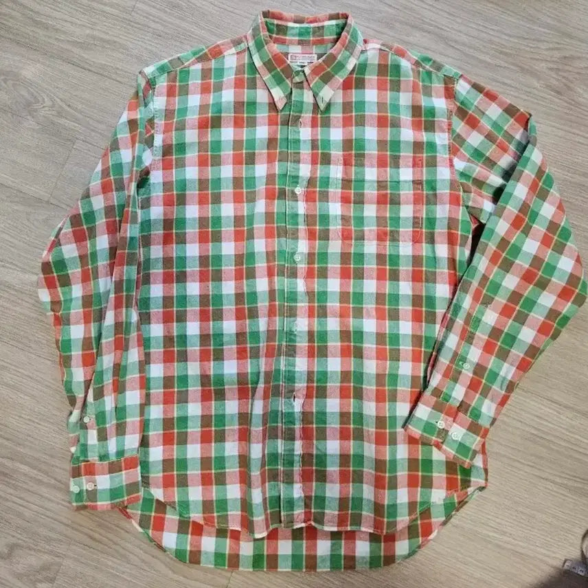 [BUNJANG] Sugarcane Checkered Shirt, Size M / 슈가케인 체크셔츠 m사이즈