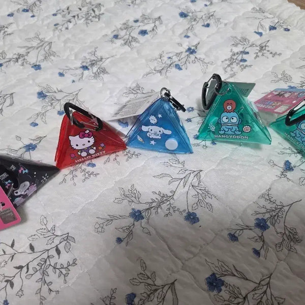 [BUNJANG] Sanrio Triangle Pouch Keychain New / 산리오 삼각형 파우치 키링 새상품