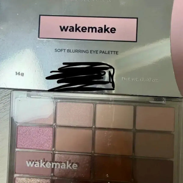 [BUNJANG] WAKEMAKE Soft Blurring Eye Palette / 웨이크메이크 소프트 블러링 아이 팔레트 생기블러링