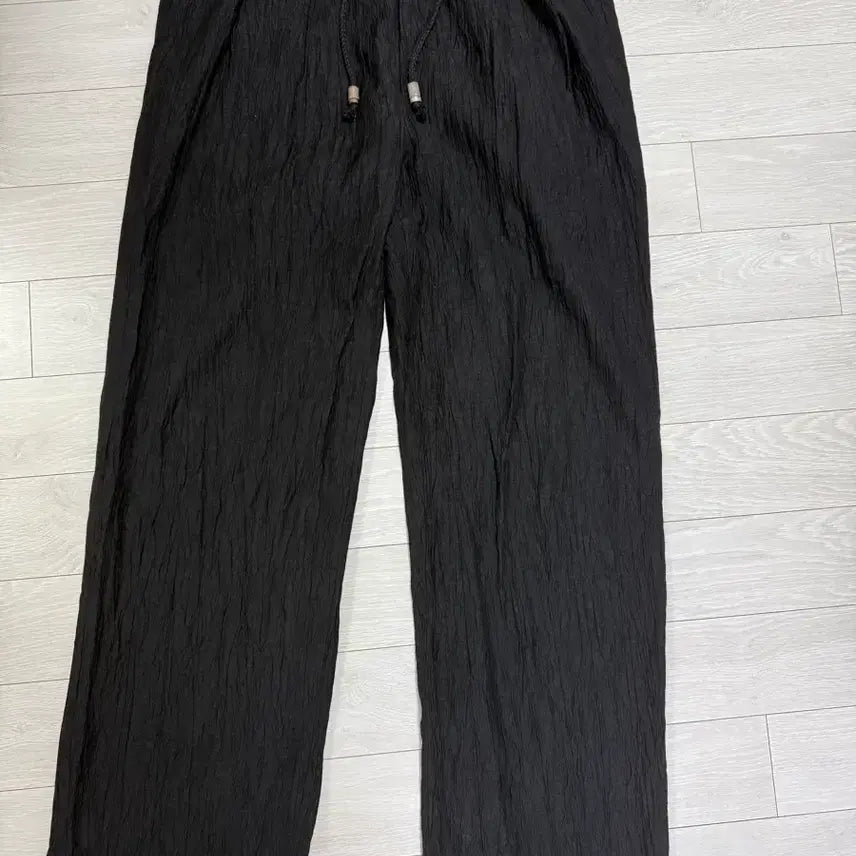 [BUNJANG] Minav Biege Crinkle Pants - Size M / 미나브 비에고 크링클 팬츠 M