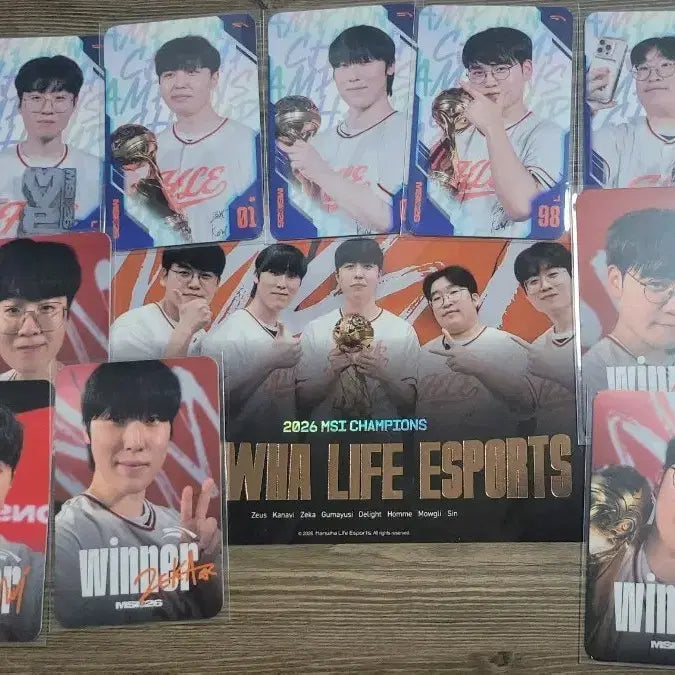 [BUNJANG] Hanwha Life Membership Exclusive July Monthly Photocard Set & Postcard Bundle / 한화생명 멤버십 전용 7월 월간 포토카드 세트, 엽서