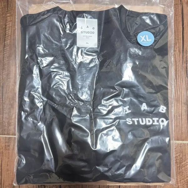 [BUNJANG] IAPP STUDIO T-Shirt Black XL / 아이앱 스튜디오 티셔츠 블랙 XL