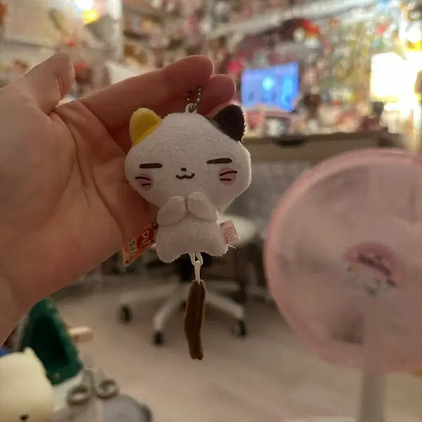 [BUNJANG] Japanese Vintage Nyan-ko Dangling Plush / 냥코 달랑이 인형 일본 고전