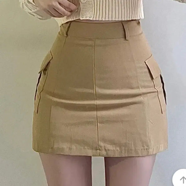 [BUNJANG] Kkko Pocket Skirt / 카코 포켓 치마