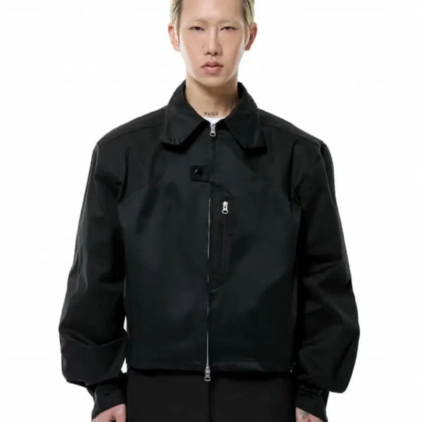 [BUNJANG] Another Youth 001-23 CN Jacket Black / 어나더유스 001-23 cn jacket - black 블랙 자켓 1