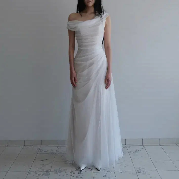 [BUNJANG] Lecon Mermaid Drape Dress / 르콩 머메이드 드레이프 드레스( Mermaid Drape Dress )