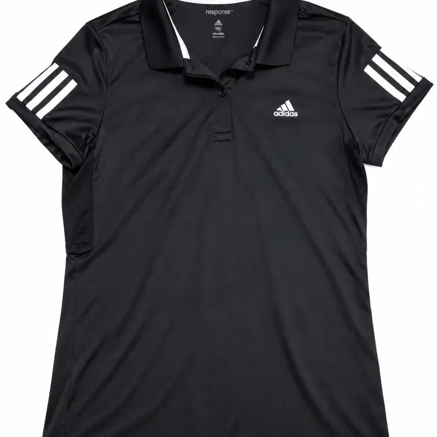 [BUNJANG] Adidas Women's Performance Short-Sleeve Polo Shirt Size 100 / 여성 아디다스 기능성 반팔 카라티 100