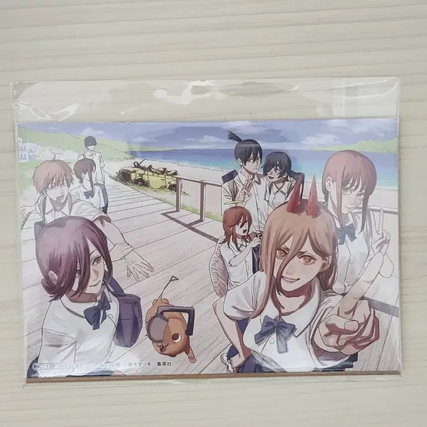 [BUNJANG] Chainsaw Man Japanese Exclusive Popularity Poll Postcard / 체인소맨 일본판 특전 인기투표 엽서