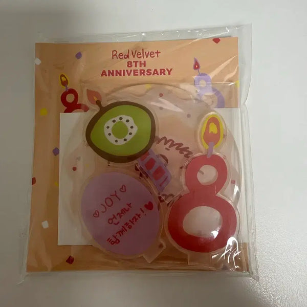 [BUNJANG] Red Velvet 8th Anniversary Joy Acrylic Stand & AR Voice / 레드벨벳 8주년 조이 아크릴스탠드&ar 보이스