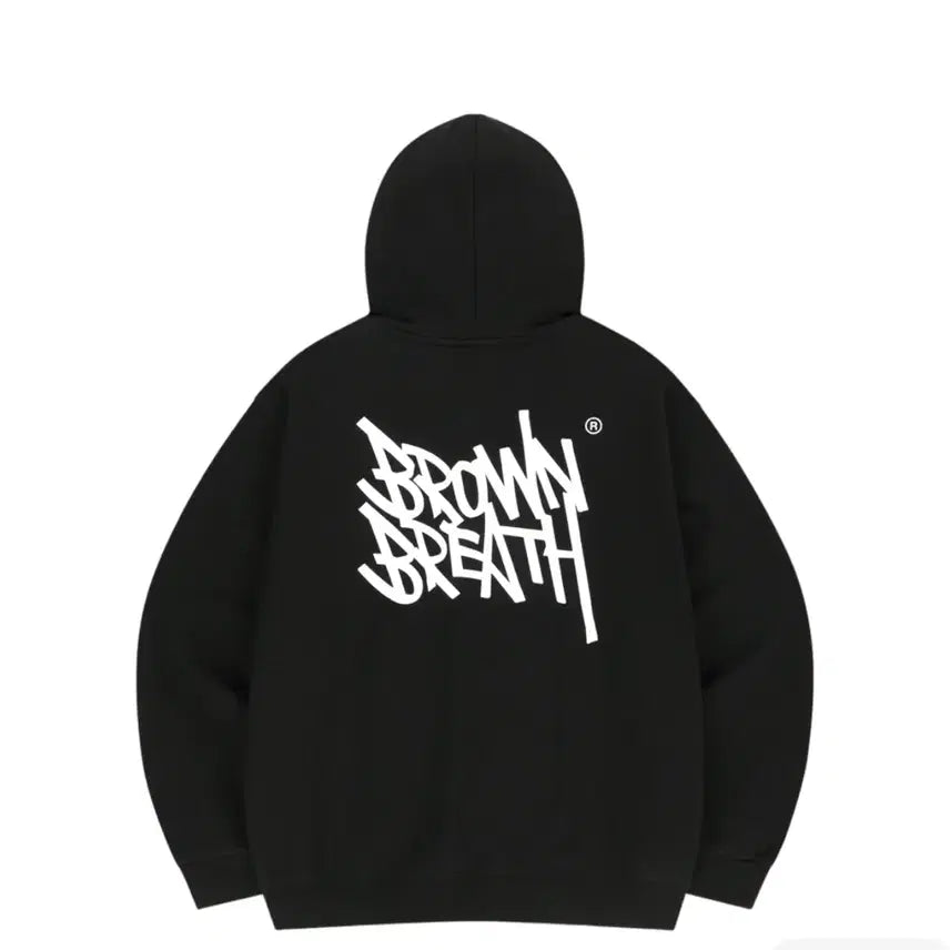 [BUNJANG] Brown Breath Hooded Short Sleeve T-shirt / 브라운브래레스 후드 반팔