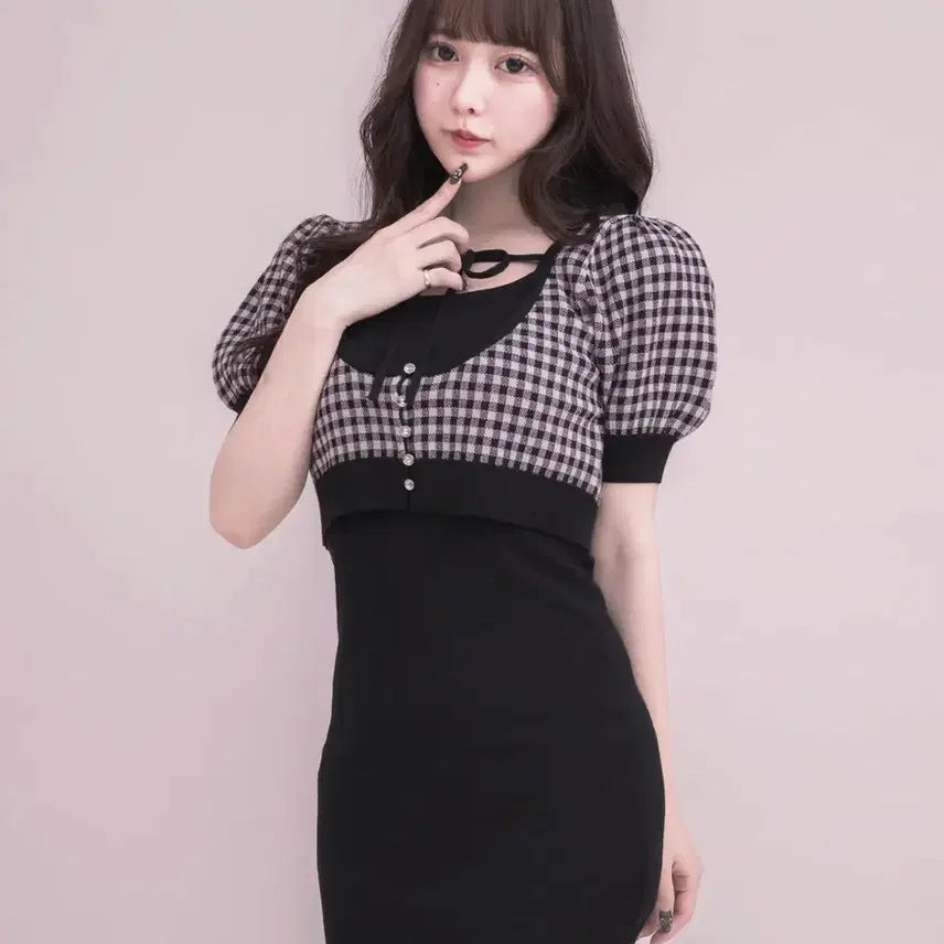 [BUNJANG] Pium "Jirai Kei" Style Oversized Dress / pium 피움 원피스 / 지뢰계 양산형 스나계 걸리
