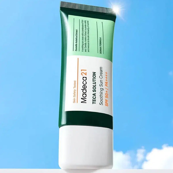 [BUNJANG] Madeca21 Tekkasolution Soothing Sun Cream 40ml / 마데카21 테카솔루션 수딩 선크림 40 ml 새상품