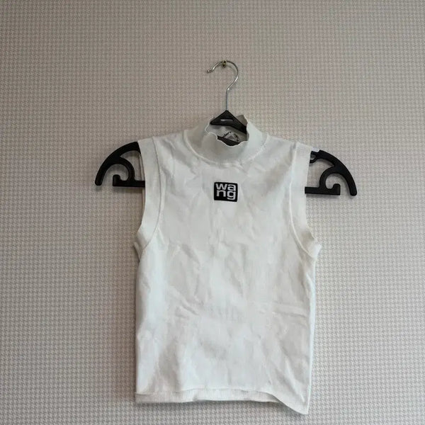 [BUNJANG] Alexander Wang Mock Neck Tank Bodysuit XS / 알렉산더왕 바디콘 니트 모크 넥 탱크 XS