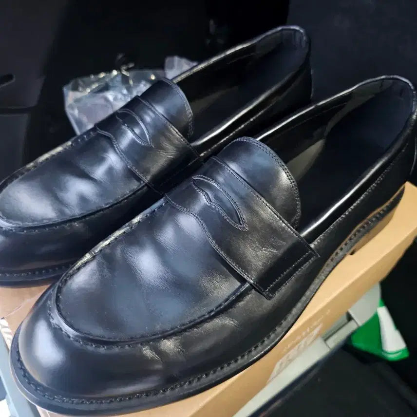 [BUNJANG] KINCH Clopper-C07 Penny Loafer Black / 킨치 클로퍼-C07 페니로퍼 블랙