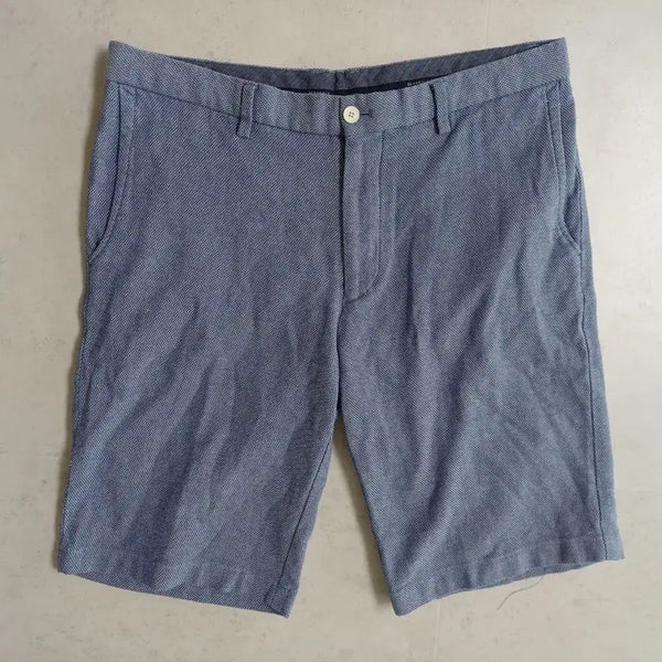 [BUNJANG] Beanpole Men's Slim Fit Cotton Shorts (4-Way Stretch 33) / 남성 빈폴 슬림핏 면반바지 (사방스판33)