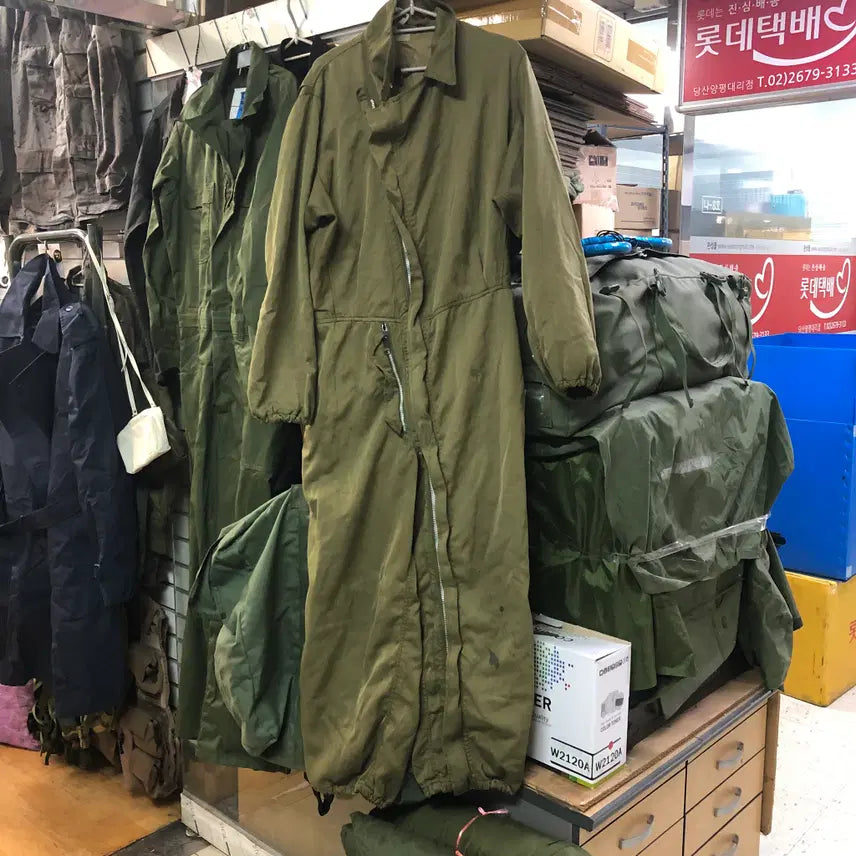 [BUNJANG] US Army Mechanic Coverall Jumpsuit (Small/Grade B) / 미군정비복12. [스몰/B급] 미군 메카닉 정비병 방한 커버올 점프수트 7