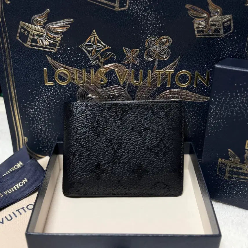 [BUNJANG] Louis Vuitton Monogram Midnight Multiple Wallet / 루이비통 모노그램 미드나잇 멀티플 월릿