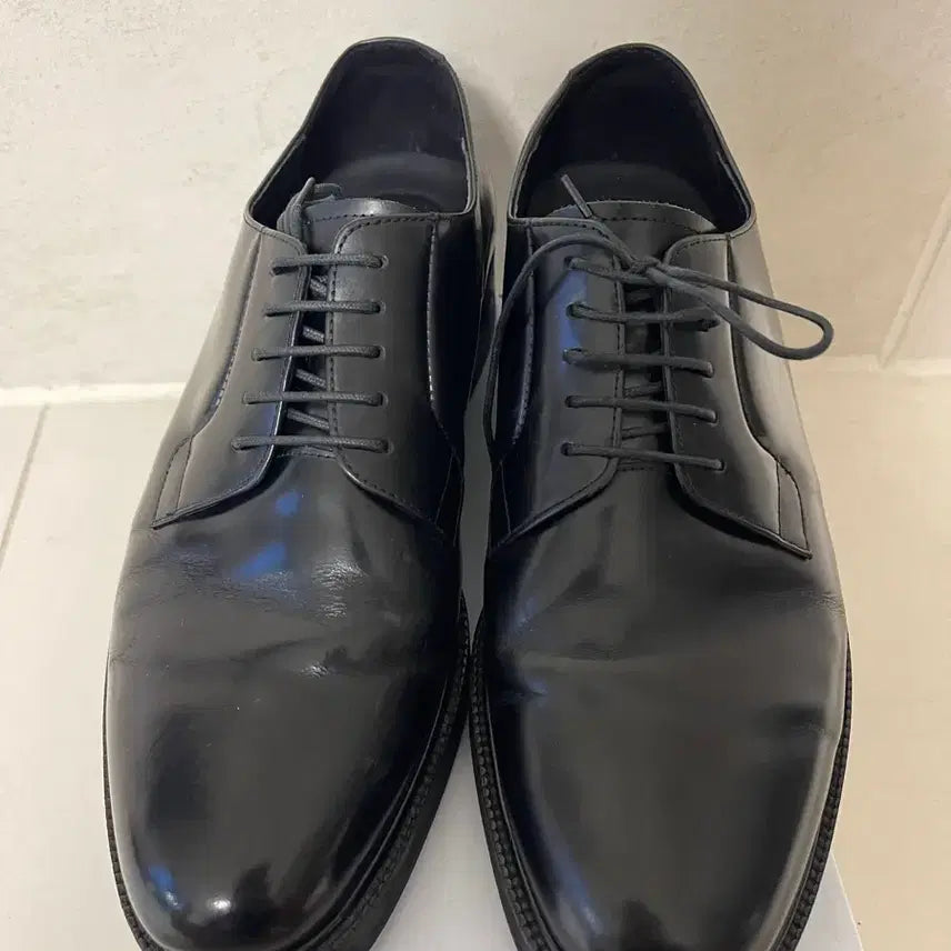 [BUNJANG] Microday Stein Patent Leather Derby Shoes Size 270 / 마이크로데이 STEIN 더비 슈즈 유광 270