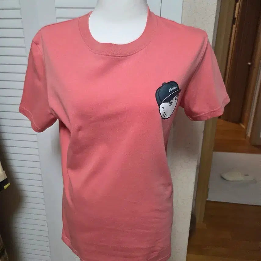 [BUNJANG] Malbon Golf Women's Short Sleeve T-Shirt Pink M / 말본 골프 여성 반팔 티셔츠 핑크 M 90