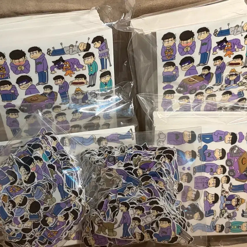 [BUNJANG] Osomatsu-san Ichimatsu Sticker Set / 이치마츠 인스, 인컷 일괄 오소마츠상 다꾸