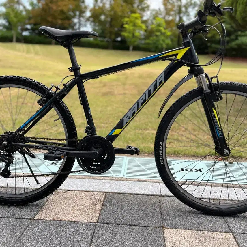[BUNJANG] Lapita MTB Bicycle Black Yellow / 라피타 MTB 자전거 블랙 옐로우