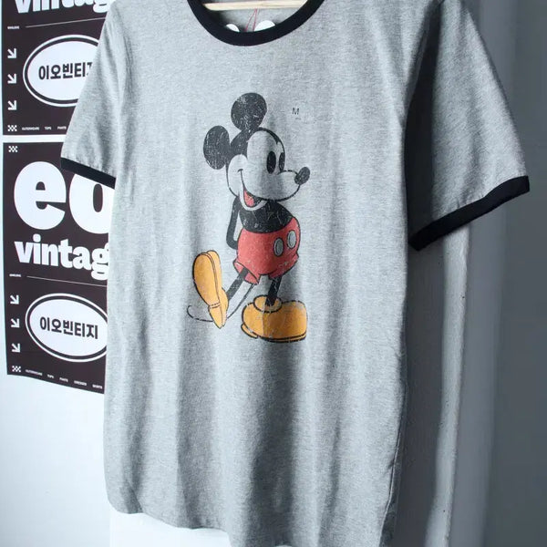 [BUNJANG] Uniqlo Disney Mickey Mouse Half Sleeve T-Shirt / (M-L) 유니클로 반팔 티셔츠 새상품 디즈니 미키마우스-H36908