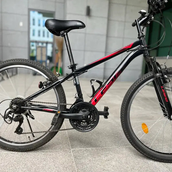 [BUNJANG] Lespo Typhoon SF MTB Bicycle 24-inch Black / 레스포 타이푼 SF MTB 자전거