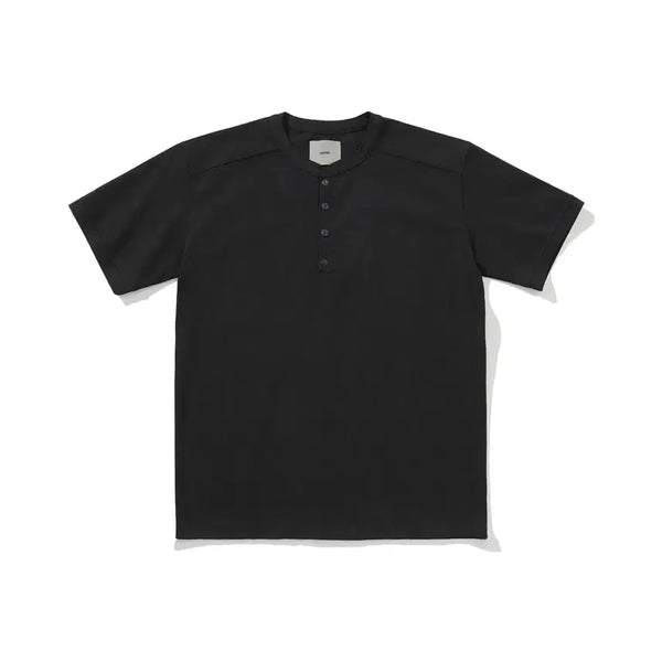 [BUNJANG] SL.CL Armor Goat Henley Neck T-Shirt Black / 시도 / SL.CL 아머 고트 헨리넥 티셔츠 블랙 / 2