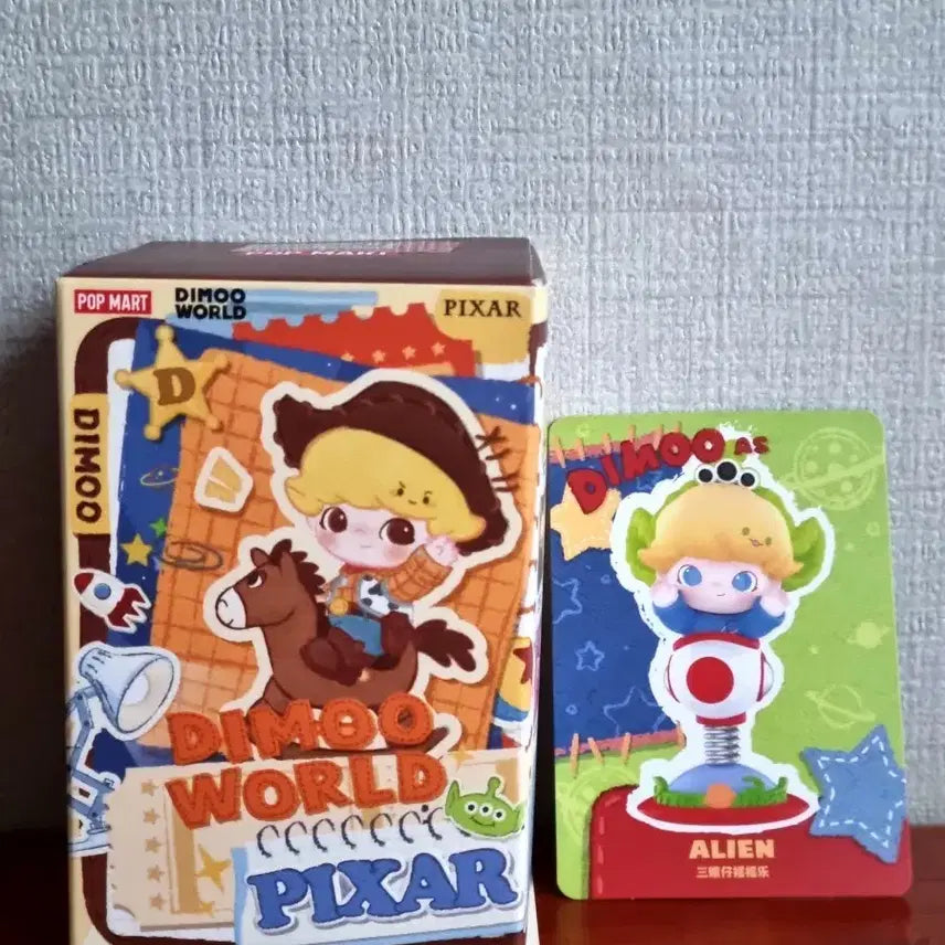 [BUNJANG] Pop Mart Dimoo Pixar Alien Figure / 팝마트 디무 픽사 피규어 : 알린 ALIEN