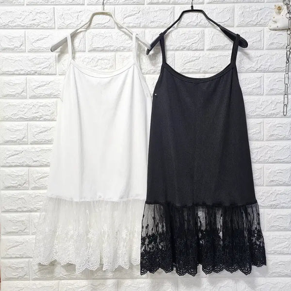 [BUNJANG] Layered Lace Camisole / 레이어드레이스나시