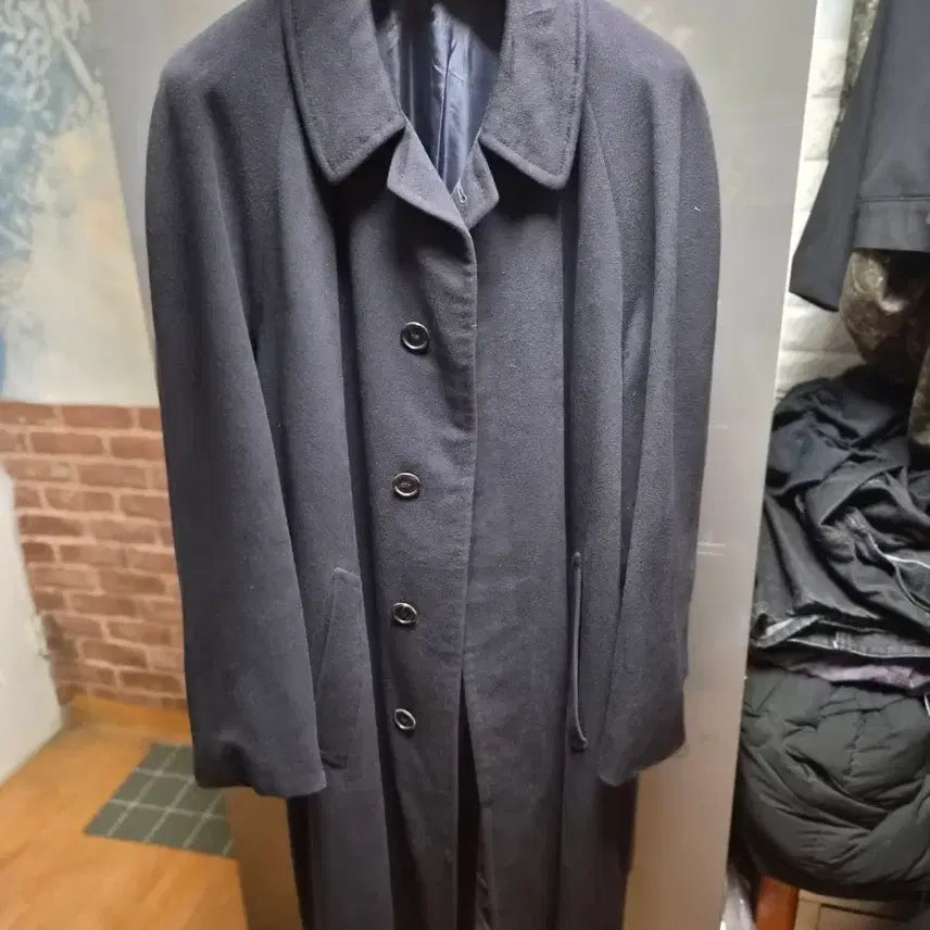 [BUNJANG] Belve Sette New York Wool Cashmere Coat / 벨베스트 바니스 뉴욕 울 캐시미어 코트