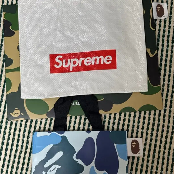 [BUNJANG] Supreme Logo Shoulder Bag / 슈프림 가방