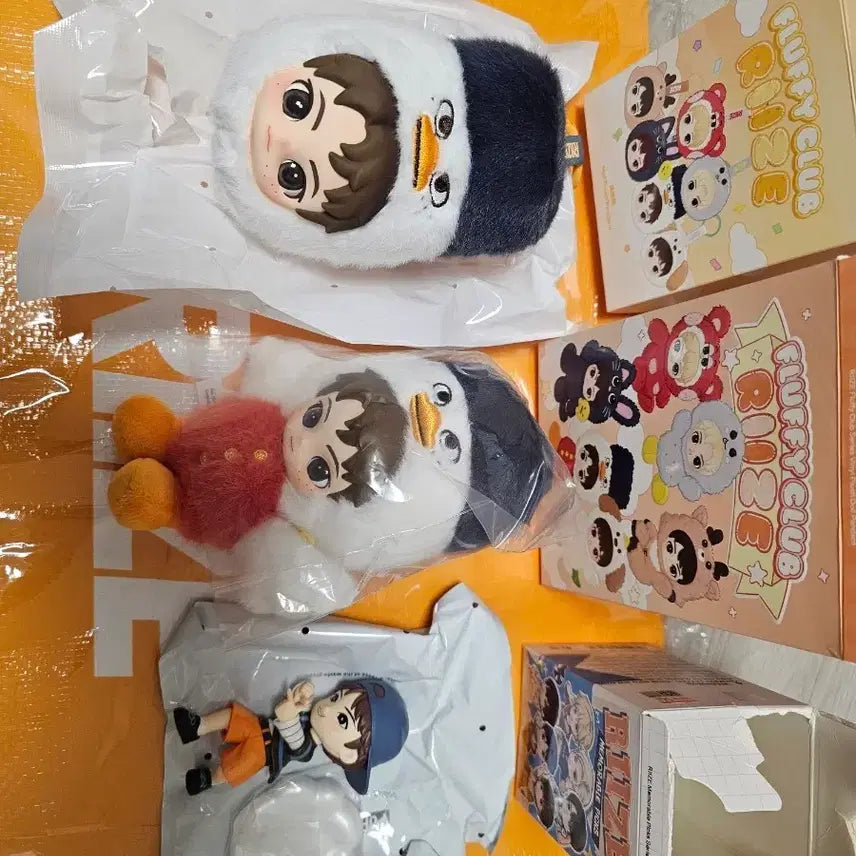 [BUNJANG] RIZE POP MART Fluffy Club Full Body Doll & Figure Set / RIZE 팝마트 플러피 클럽 전신인형 얼굴  피규어 팝니다