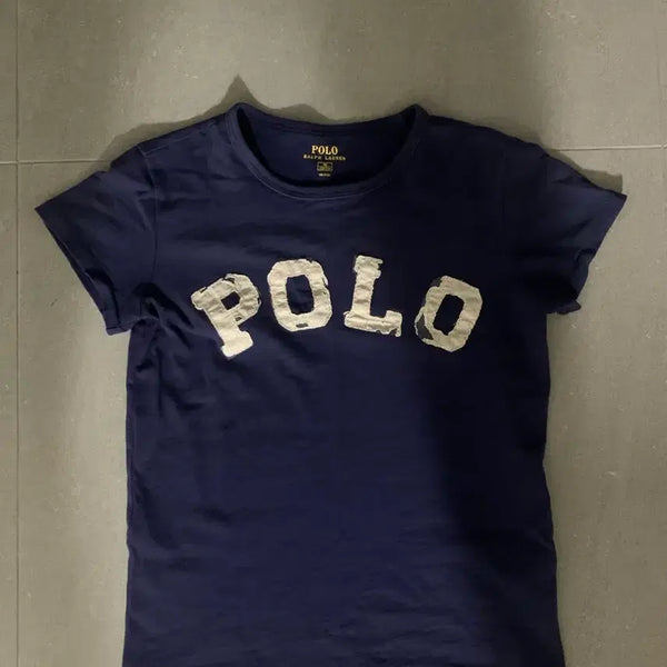 [BUNJANG] Polo Ralph Lauren Women's Short Sleeve T-Shirt XS Navy / 폴로 여성 반팔 xs