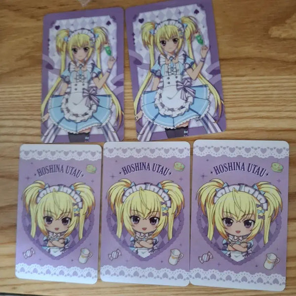 [BUNJANG] Bundle Set Hoshi Hoshina Utau Random Photocard 5-Piece Set / 일괄 캐캐체 럭드 랜덤포카 팝업 호시나 우타우 카드 5장