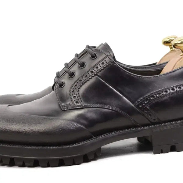[BUNJANG] Prada Rubber Deep Loafers Black Size 9 (275) / 프라다 러버딥 블랙 9사이즈 (275)