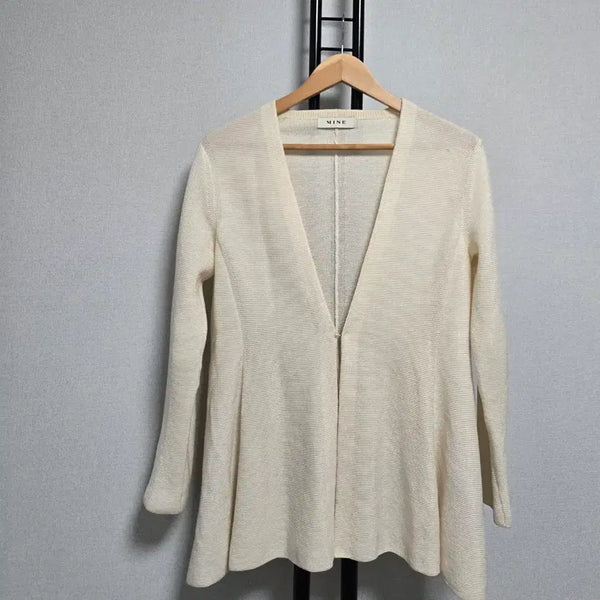 [BUNJANG] Mine Knit Cardigan Ivory / 마인 니트 가디건 아이보리