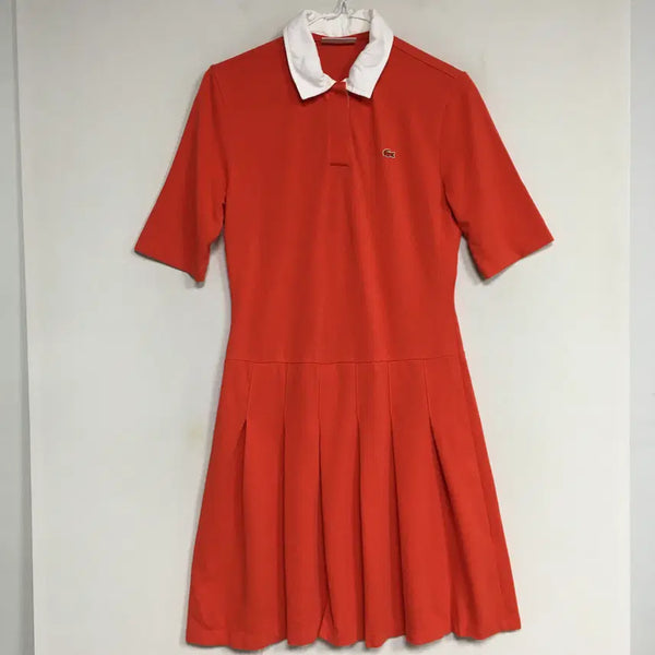 [BUNJANG] Lacoste PK Pleats Dress / 라코스테 PK 플리츠 원피스 90