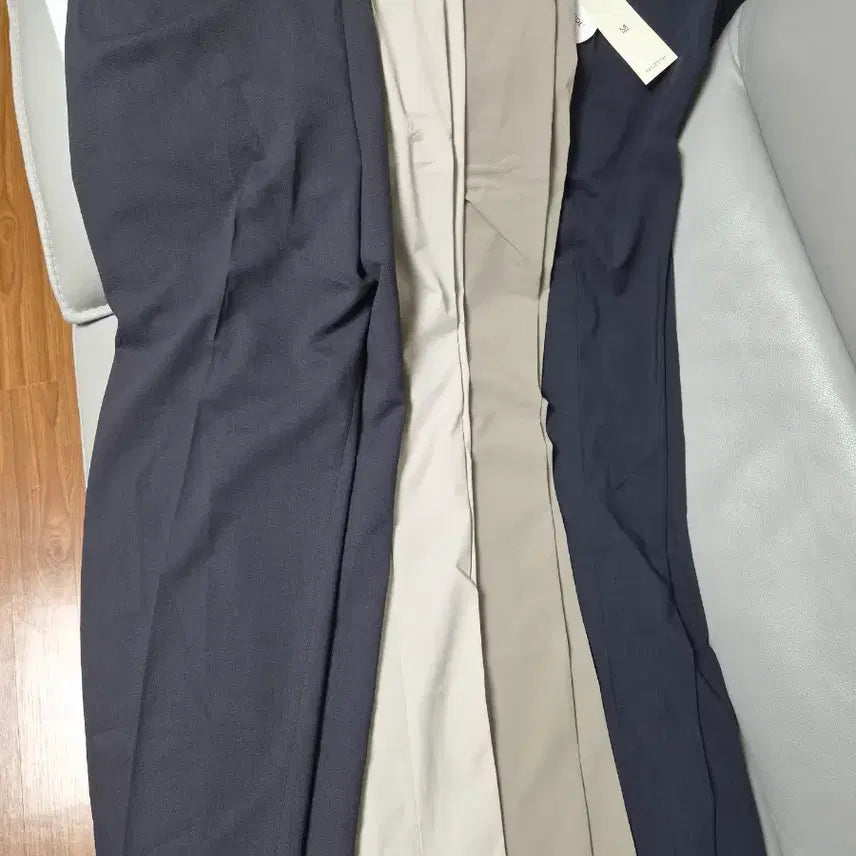 [BUNJANG] Men's Summer Slacks Trousers (Navy/Beige) Bundle Set (New) / 남성 여름 슬랙스 바지 (네이비/베이지) 일괄(새상품)