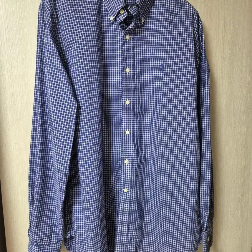 [BUNJANG] Polo Ralph Lauren Check Shirt Blue XL / (정품) 폴로 랄프로렌 체크 남방 블루 XL