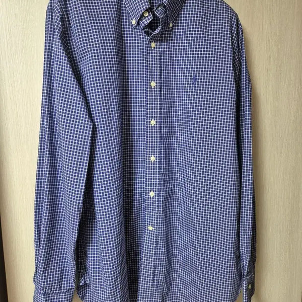 [BUNJANG] Polo Ralph Lauren Check Shirt Blue XL / (정품) 폴로 랄프로렌 체크 남방 블루 XL